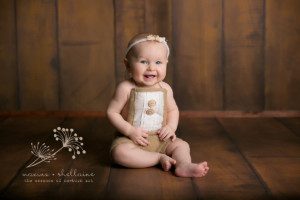 Alt=Edmonton Baby Photographers, Alt=Milestone Session, Alt=7 month old photos, Alt=Cute Props