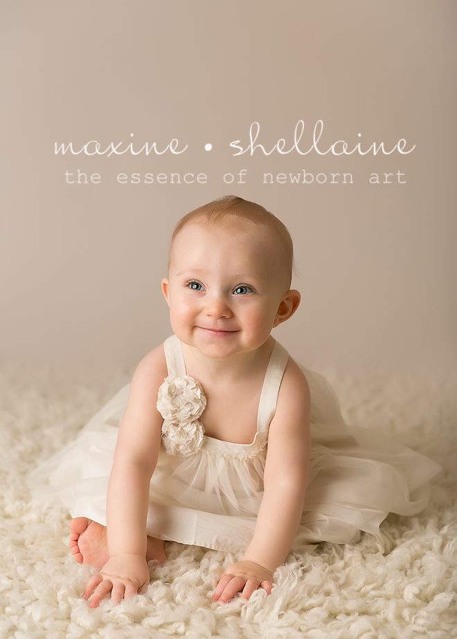 Alt=One Year Old Cakesmash, Alt=Best Edmonton Newborn Photographer, Alt=Cute Baby on Cream Background, Alt=Pretty Girl in Cream Dress