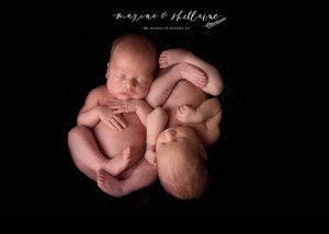 alt=Twin Newborn Photography Edmonton, alt=shadowy newborn twins photo, alt=sleeping newborn twins Edmonton, alt=Edmonton twin newborn photographers